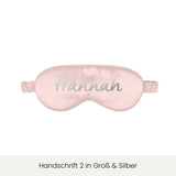 Schlafmaske mit Personalisierung | Blush