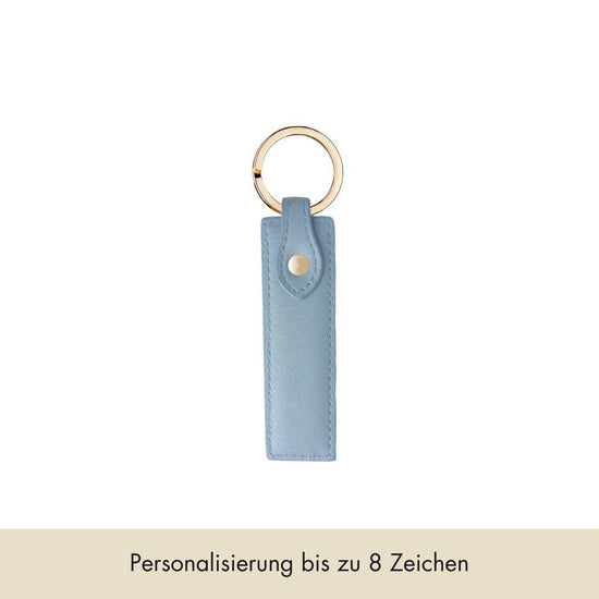 Keycharm Classic | Ice Blue & Gold