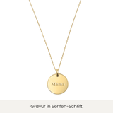 Ketten-Anhänger mit Gravur Echtgold