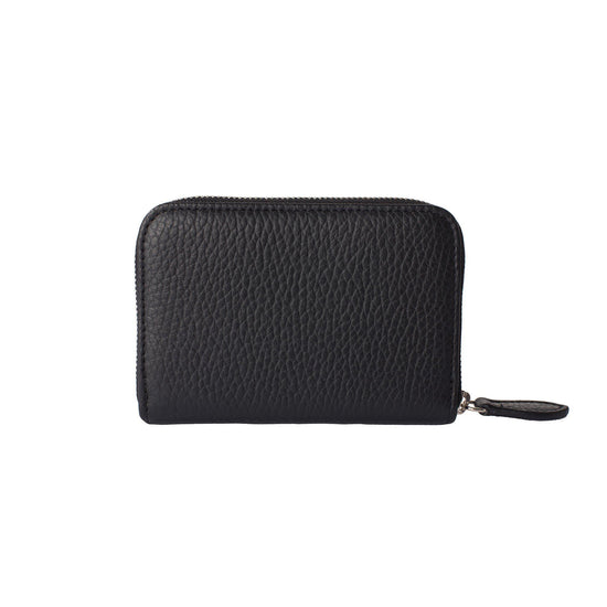 Midi Wallet | Black & Silver
