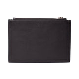 MERSOR Big Clutch in Pouch Style Customized - Black & Silver | MERSOR